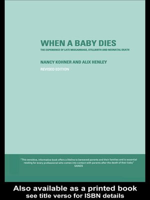 cover image of When A Baby Dies